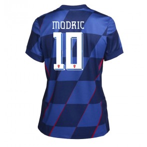 Hrvatska Luka Modric #10 Gostujuci Dres za Ženska EP 2024 Kratak Rukavima